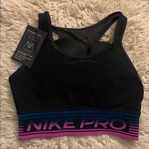 Nike Pro sports bra with padding